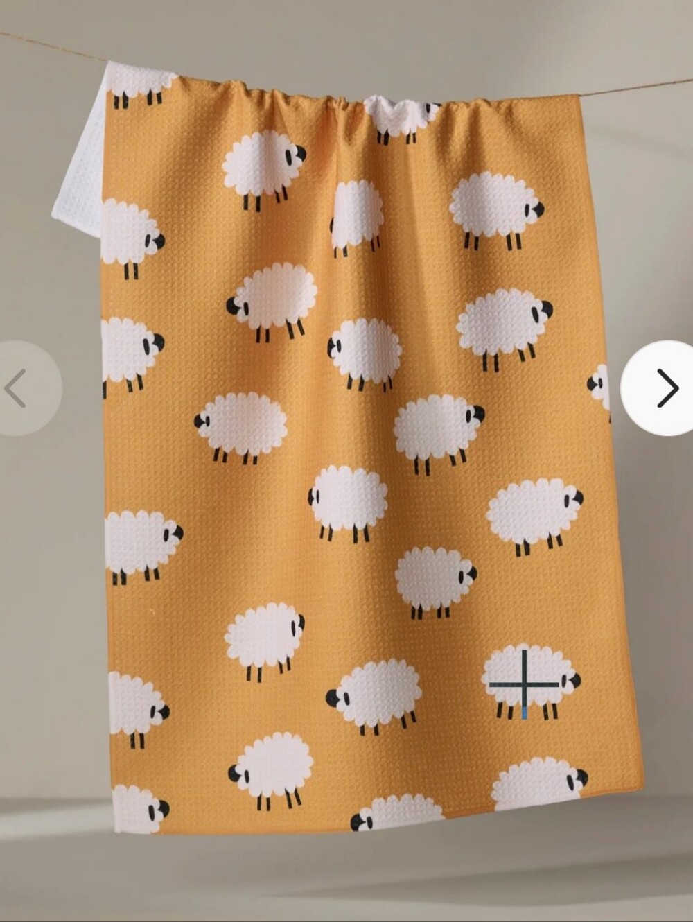 Geometry Jennifer Bouron Sheep Tea Towel- NWT- 18'X30'